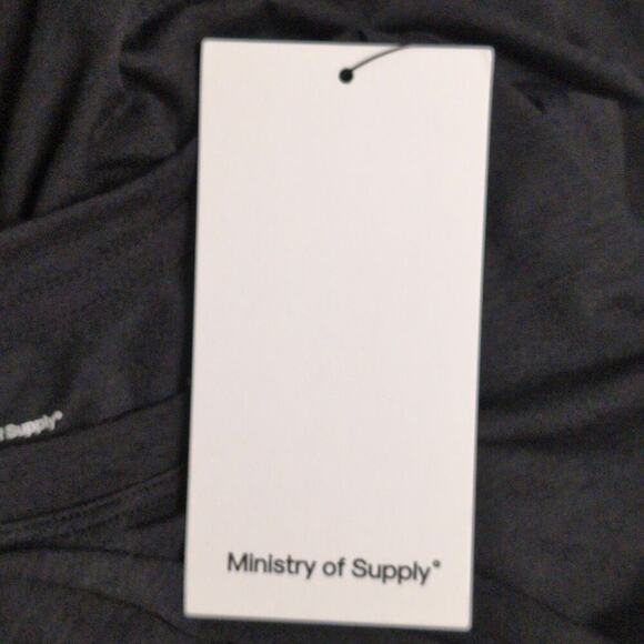 NWT Ministry of Supply Black Composite Merino Active Tank Sleeveless Crew Size L - Picture 5 of 7